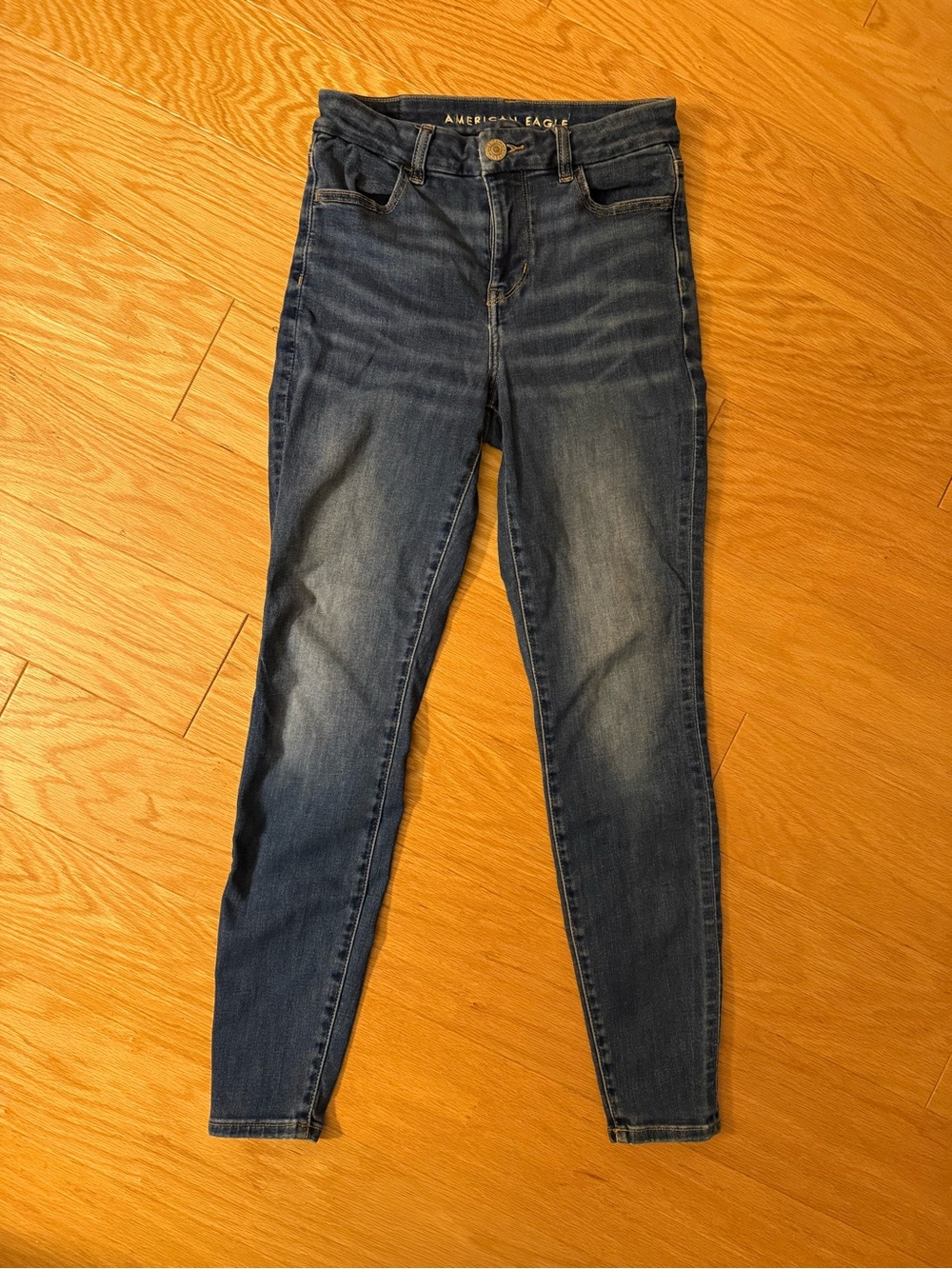 American Eagle Next Level Stretch High Rise Skinny Jeans Size 2